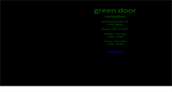 Desktop Screenshot of greendoor.de